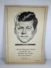 The Indianapolis Star Newspaper Booklet John F Kennedy 1917-1963 JFK Memorabilia