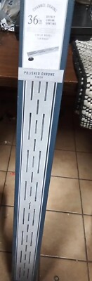 Channel Drains 36 inch Polished Chrome Model 133-004G01