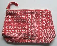 Victoria's Secret Make Up Cosmetic Women Bag Heart Pattern