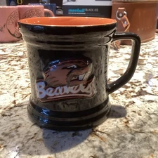 Oregon State Beavers Embossed Logo Coffee Mug 10oz Encore Group Thailand