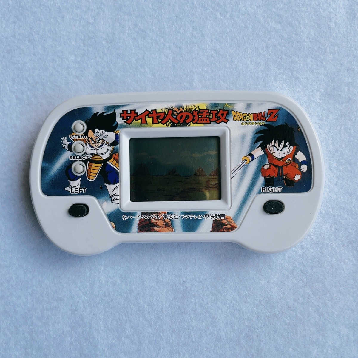 【希少】ドラゴンボールZ サイヤ人の猛攻 携帯ゲーム機 バンダイ 1990年 希少】ドラゴンボールZ サイヤ人の猛攻 携帯ゲーム機 バンダイ