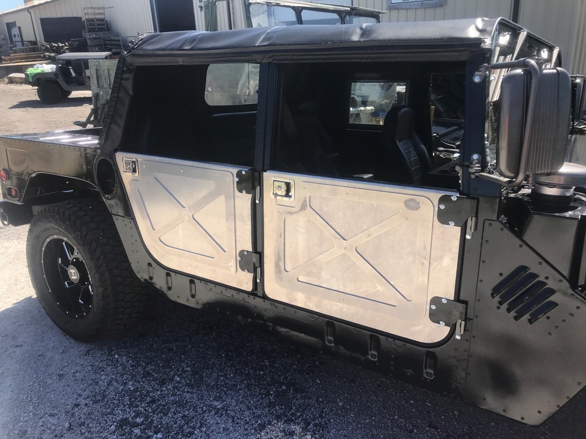Aluminum Half Doors Kit For HMMWV/ Humvee (Set of 4) M998 M1123