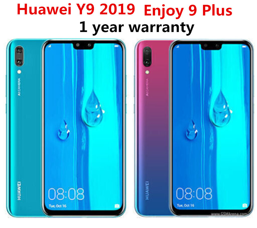 Huawei Y9 2019 4G Dual SIM 128GB+4GB RAM 6.5 in Unlocked Sma