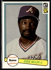 1982 Donruss #425 Eddie Miller