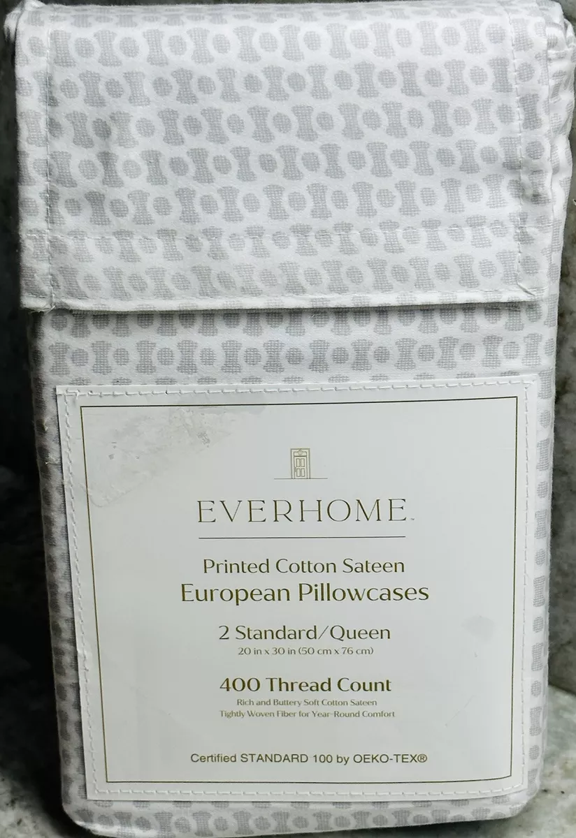 Cotton sateen clearance pillowcases