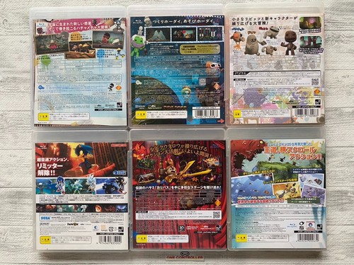 SONY PS3 Little Big Planet 1 2 3 & Sonic The Hedgehog & Papettia & Rayman set - Picture 2 of 14