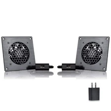 Usb Cabinet 80mm Fan Quiet Cooling Fan System 4" With Speed Control For Home The