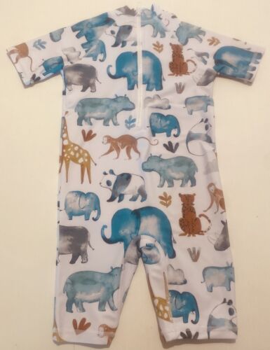 Next Bathers Sunsafe Boys Swimsuit 3 - 4 Years Animals NEW Free shipping - Picture 1 of 6