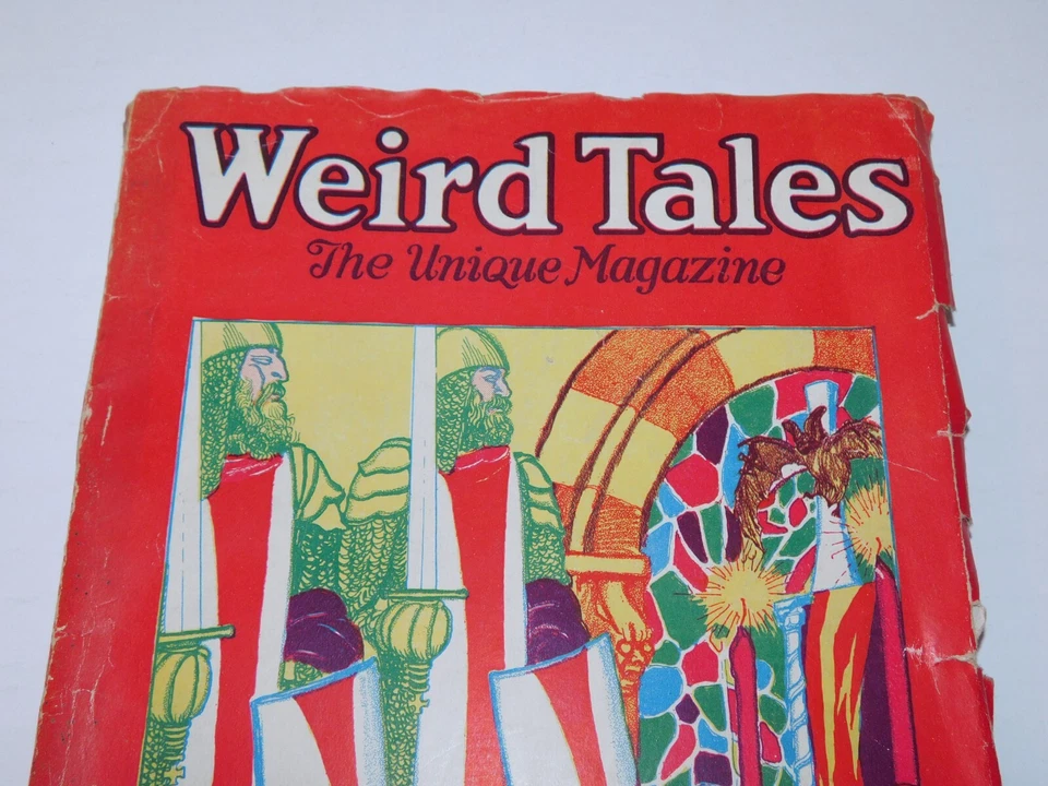 WEIRD TALES 1928 December Vol. XII No. 6 THE CHAPEL OF MYSTIC HORROR - RARE HTF - Image 2 of 4