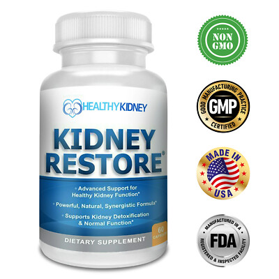 Kidney Restore - Kidney Support, Detox & Repair, Urinary Tract Health & Bladder