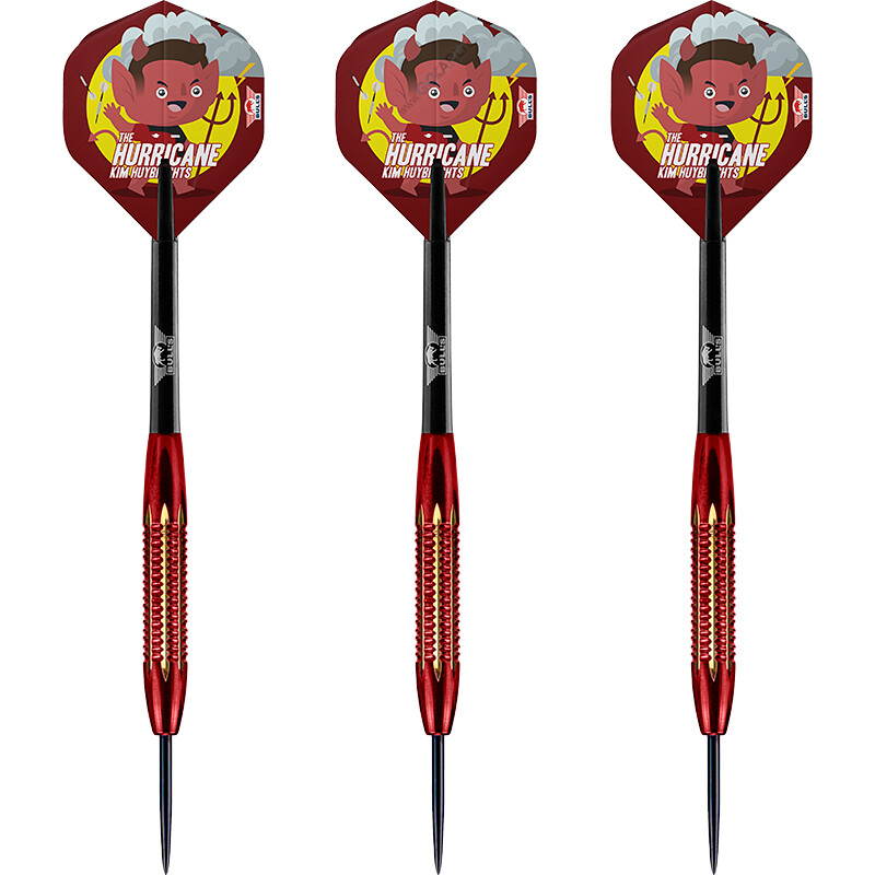 Стальные дротики BULLS NL Kim Huybrechts из латуни The Hurricane Steeldarts 21g NEU 4390₽