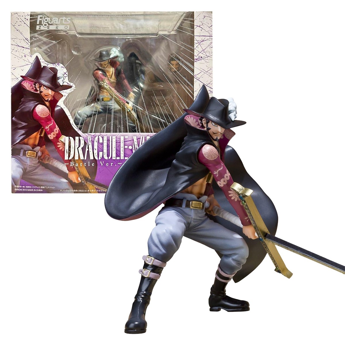 ワンピース Figuarts ZERO ゾロ ミホーク Battle Ver. Figuarts ZERO ONE PIECE DRACULE MIHAWK Battle Ver. Figure