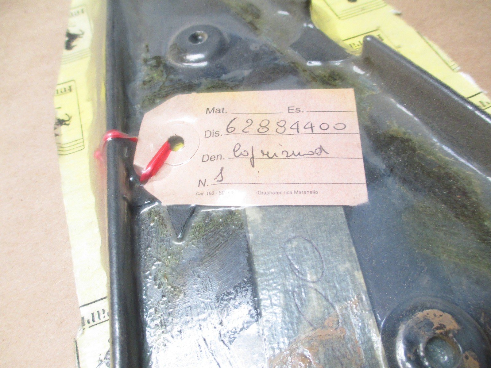 Ferrari 348 TB/TS -- LH Outer Joint Cover In Black Leather # 62884400