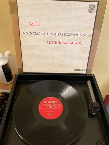Arthur Grumiaux BACH Sonatas and Partitas Philips 3 LP Box Set MOFI VPI CLEANED - Picture 7 of 15
