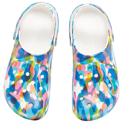 Crocs Classic Clog Bubble Block Slip On Water Shoes Unisex Adults