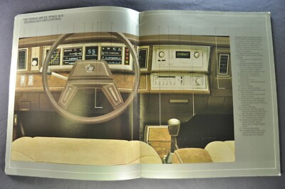 1984 Dodge 600 Series Car Automobile Original Color Brochure - Vintage Mopar Literature 1 thumbnail image