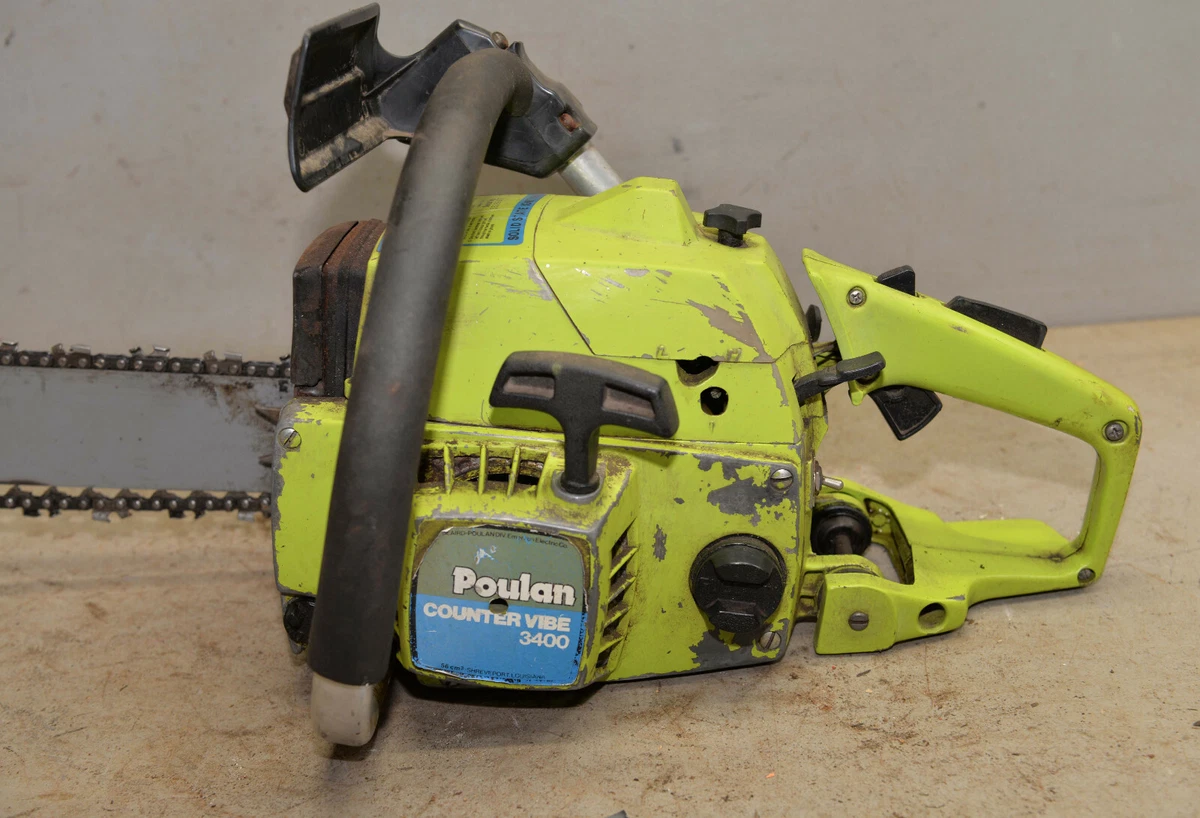Poulan counter vibe 3400 bar and chain online