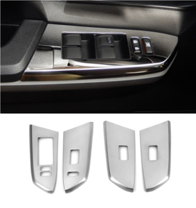Chrome Accessories Inner Door Armrest Cover Trim 4pcs For Toyota Tundra