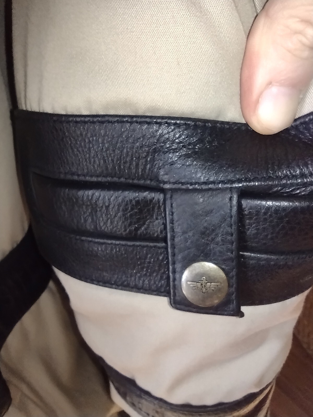 Docker Leather Dock Worker's Coat - image 7