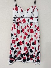 Speechless Vintage Padded Waist Tie Dress 90s Y2K Size 5 Made in USA