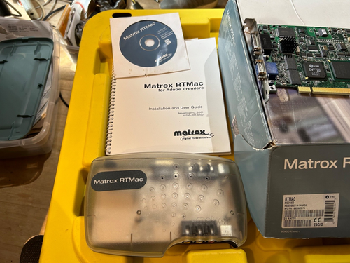 RTMac Matrox 968-03 A Video Editing Graphics VGA PCI Card for G4 Apple NEW KIT. - Picture 4 of 4