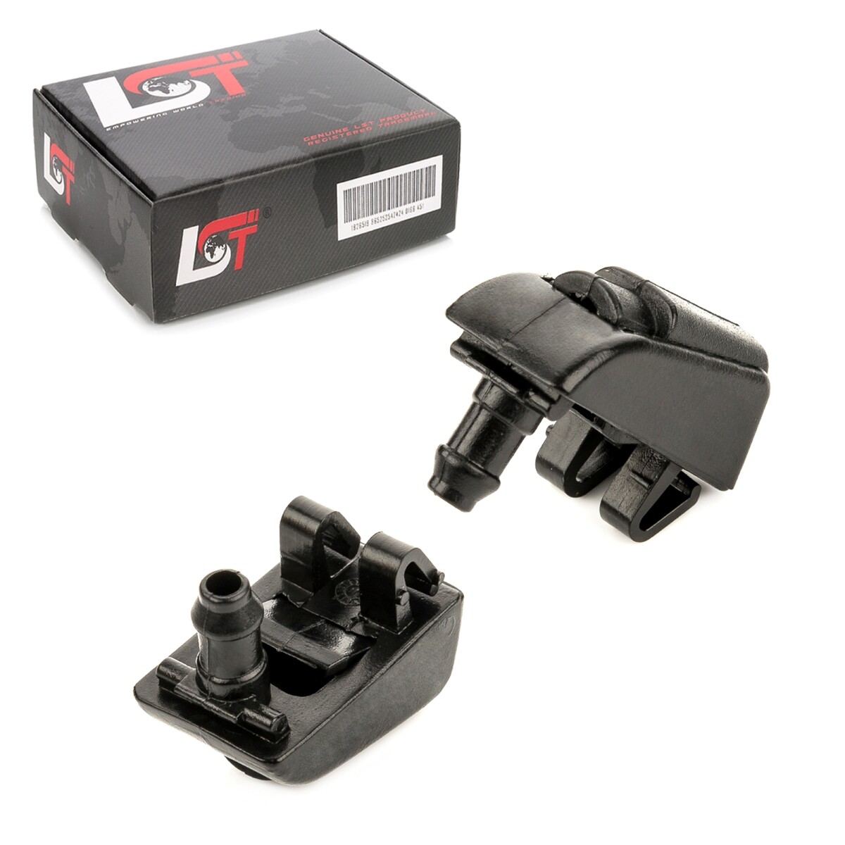 2X Windshield Washer Nozzle Front 1Z0955985 For Skoda Octavia II III 1Z 5E