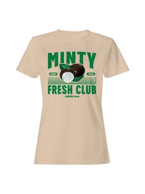 Officially Licensed Junior Mints Minty Fresh Club Women's T-shirt