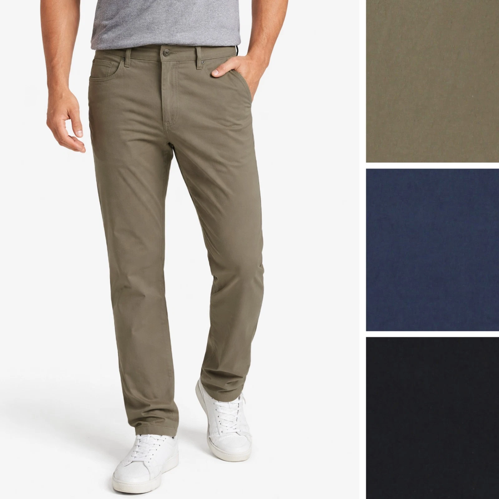 Weatherproof Vintage Comfort Stretch Pants, Men's Tapered, 5 Pocket Design
Opens in a new window or