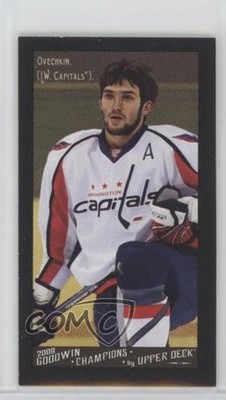 2009 Goodwin Champions Mini Black Border Gypsy Queen Back Alex Ovechkin #34 7xr