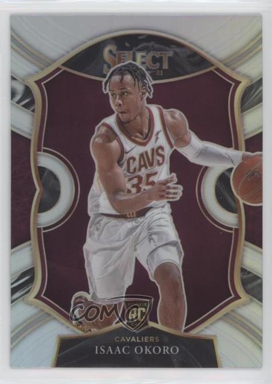 2020-21 Panini Select Concourse Silver Prizm Isaac Okoro #65 0o6v