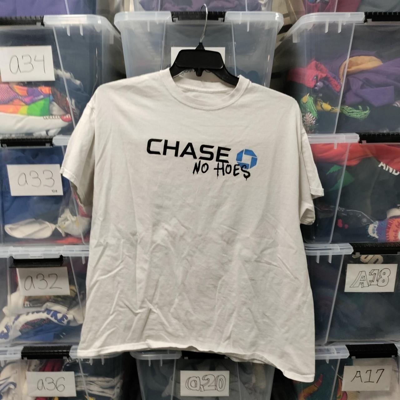 Chase Bank Funny Tee Size Xl Pre Owned Fair A 301ed