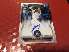 2023 Bowman Chrome - Prospect Autographs Kenni Gomez #CPA-KG, ( AU,RC)