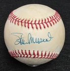 STAN MUSIAL Signed Official MLB Baseball-ST. LOUIS CARDINALS-HOF-JSA