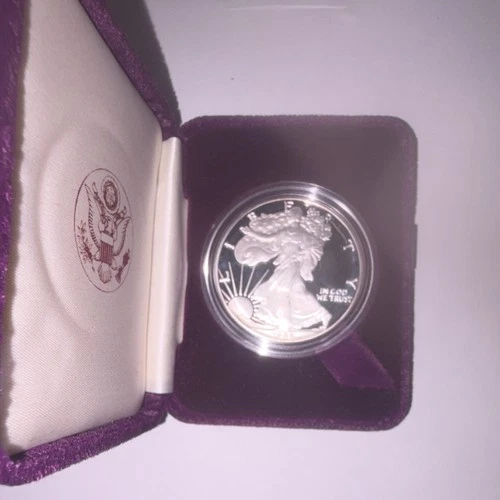 U.S. Mint American Eagle 1986-S Proof Silver Coin 1 oz .999 Fine