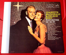 Jeanette MacDonald And Nelson Eddy Favorites Album Cover Art PICTURE/PRINT 8"x 7