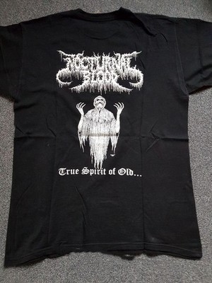Nocturnal Blood-True Spirit of Old T Shirt Cotton Black All Size EN868