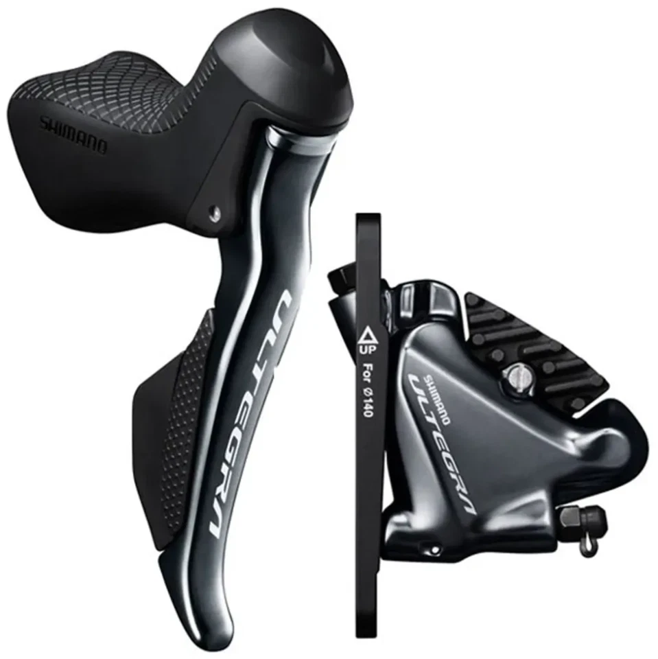 Shimano Ultegra Di2 Hydraulic Disc Brakes ST R8070 BR R8070 LEFT HAND STI REAR - Image 4 of 4