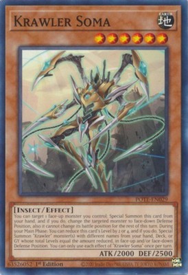 Krawler Soma - POTE-EN029 - Common - 1st Edition x1 - Near Mint
