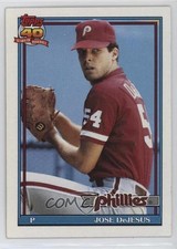 1991 Topps Jose De Jesus #232 02uk