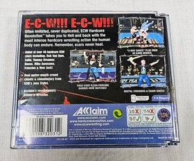 ECW Hardcore Revolution by Acclaim for Dreamcast on disc. Untested.