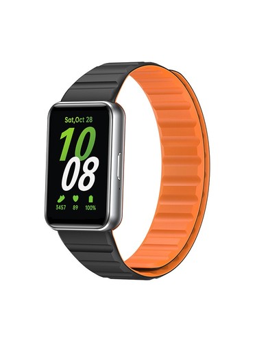 Bracelet Silicone Magnétique Pour Samsung Galaxy Fit 3 SM-R390 Rapide Détachable - Zdjęcie 17 z 29