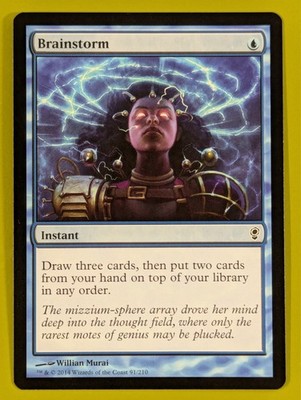 Brainstorm x1 Magic: The Gathering Conspiracy 1x Magic the Gathering MTG