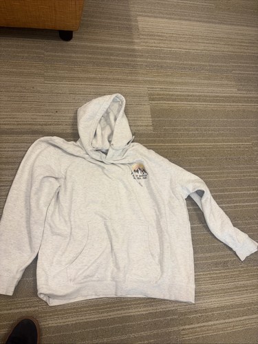 Lone Rock XXL Clothing Hoodie Rocky Mountain National Park Gray Two XL Used