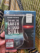 The Day the Earth Stood Still Blu-ray Disc, 2009, 3-Disc Set New Keanu Reeves
