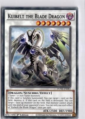 Kuibelt the Blade Dragon DUNE-EN083 Duelist Nexus 1st Edition
