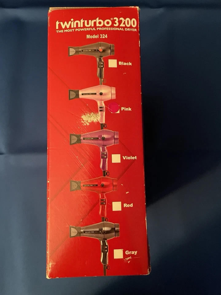 Профессиональный фен TwinTurbo Power 3200 розовый - Изображение 4 из 4