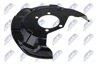 NTY Spritzblech, Bremsscheibe HTO-NS-010 Passend FüR Nissan Renault