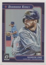 2021 Panini Donruss Optic Diamond Kings Holo Prizm Brandon Lowe #1 2l4