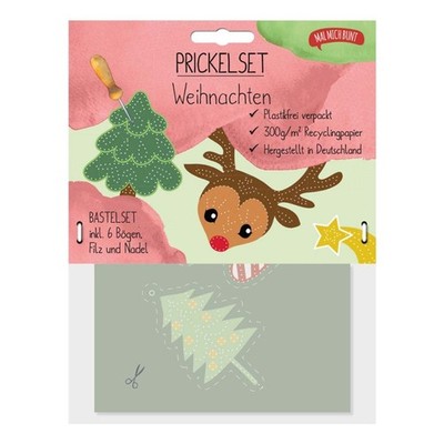 Prickelset - Weihnachten 6 Bögen | MAL MICH BUNT