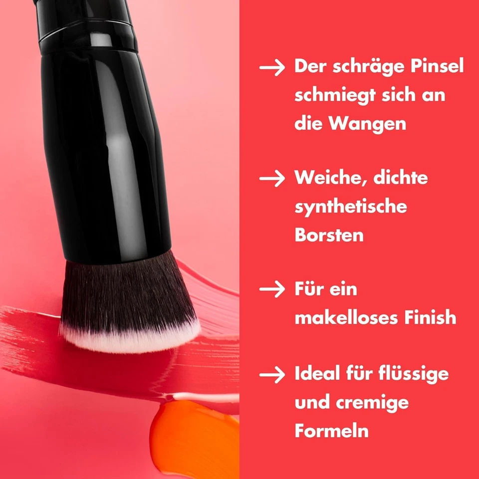 e.l.f. Camo Liquid Blush Brush, Abgewinkelter Rougepinsel, Ideal Zum...  - Bild 2 von 4